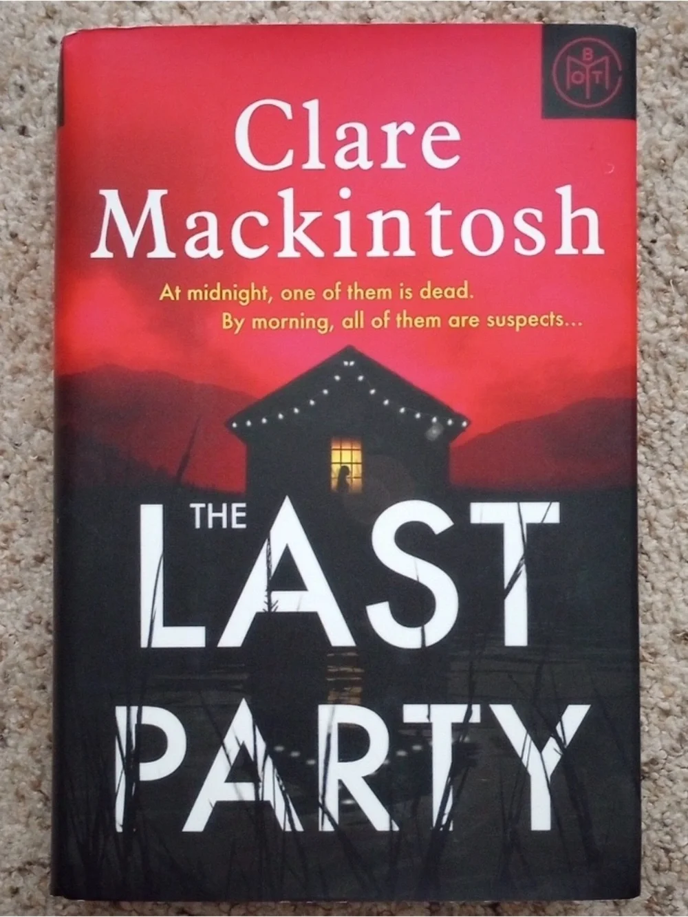 The Last Party by Clare Mackintosh BOTM Book of the Month Club